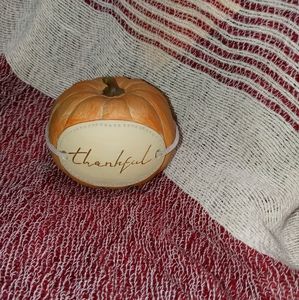 Blossom Bucket "Thankful" pumpkin